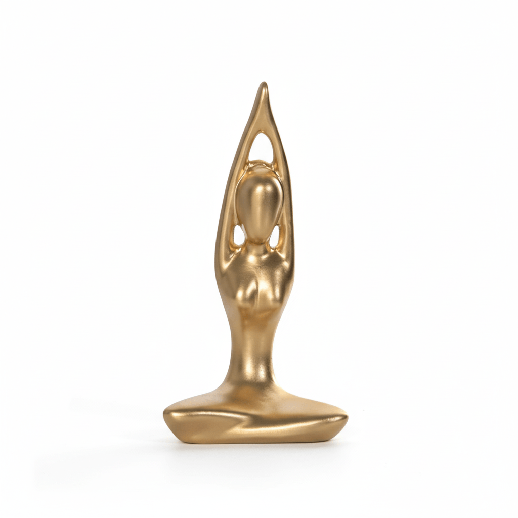 Novita Casa – Elegant Yoga Pose Abstract Décor for a Serene Ambiance - Novita Casa