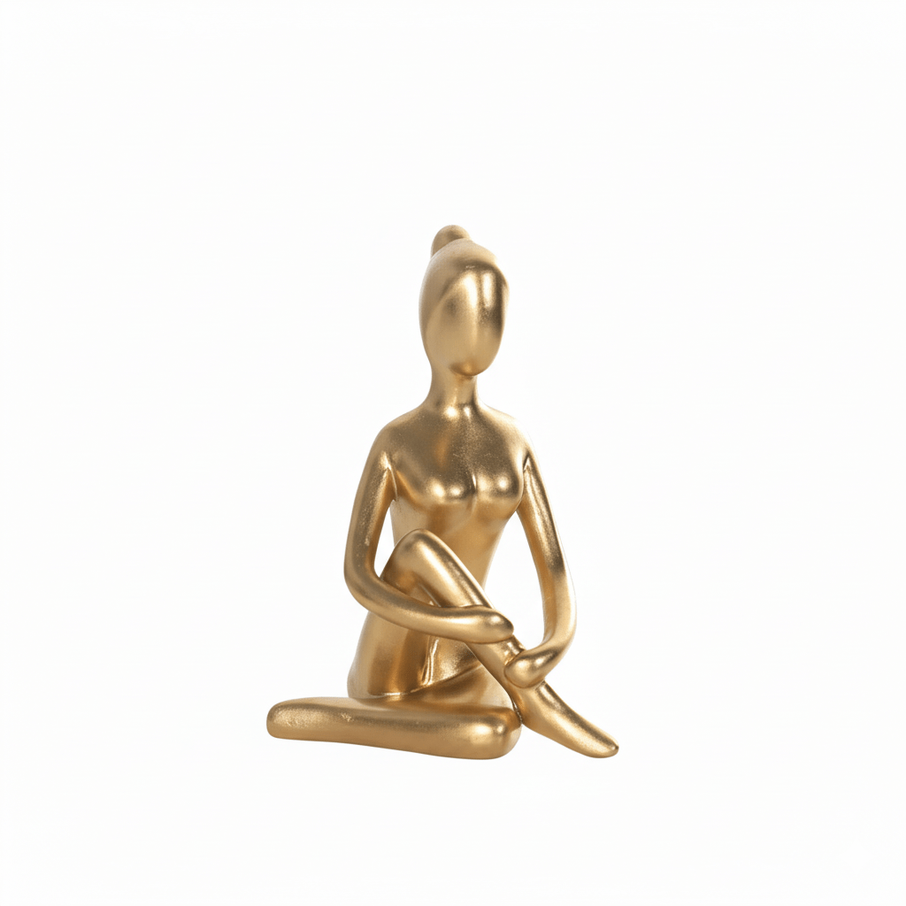 Novita Casa – Elegant Yoga Pose Abstract Décor for a Serene Ambiance - Novita Casa