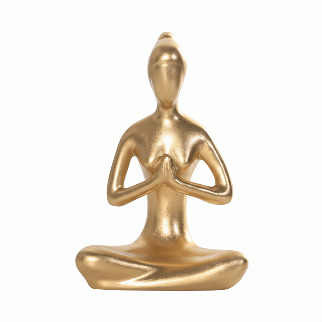 Novita Casa – Elegant Yoga Pose Abstract Décor for a Serene Ambiance - Novita Casa