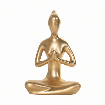 Novita Casa – Elegant Yoga Pose Abstract Décor for a Serene Ambiance - Novita Casa