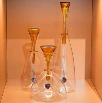 Novita Casa - Hand - Blown Carafe with Stopper - Novita Casa