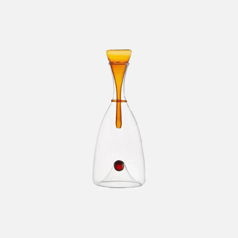 Novita Casa - Hand - Blown Carafe with Stopper - Novita Casa