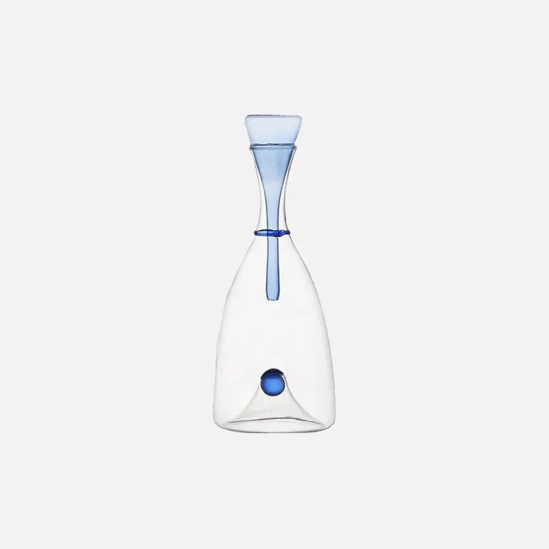Novita Casa - Hand - Blown Carafe with Stopper - Novita Casa