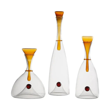 Novita Casa - Hand - Blown Carafe with Stopper - Novita Casa