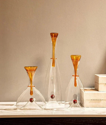 Novita Casa - Hand - Blown Carafe with Stopper - Novita Casa