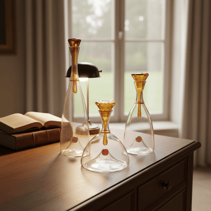 Novita Casa - Hand - Blown Carafe with Stopper - Novita Casa