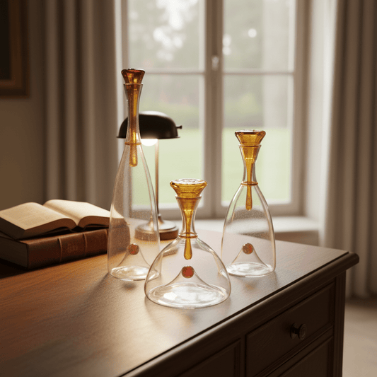 Novita Casa - Hand - Blown Carafe with Stopper - Novita Casa