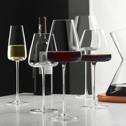 Novita Casa - Handcrafted Crystal Wine Glasses - Novita Casa