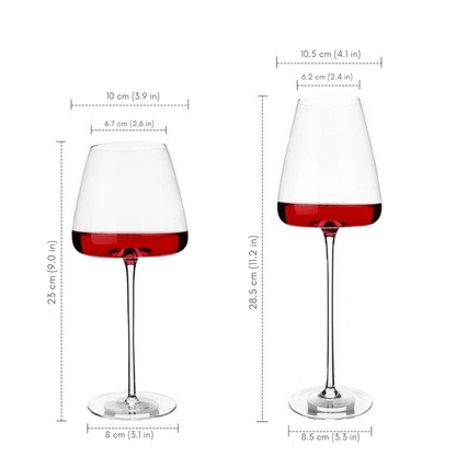 Novita Casa - Handcrafted Crystal Wine Glasses - Novita Casa