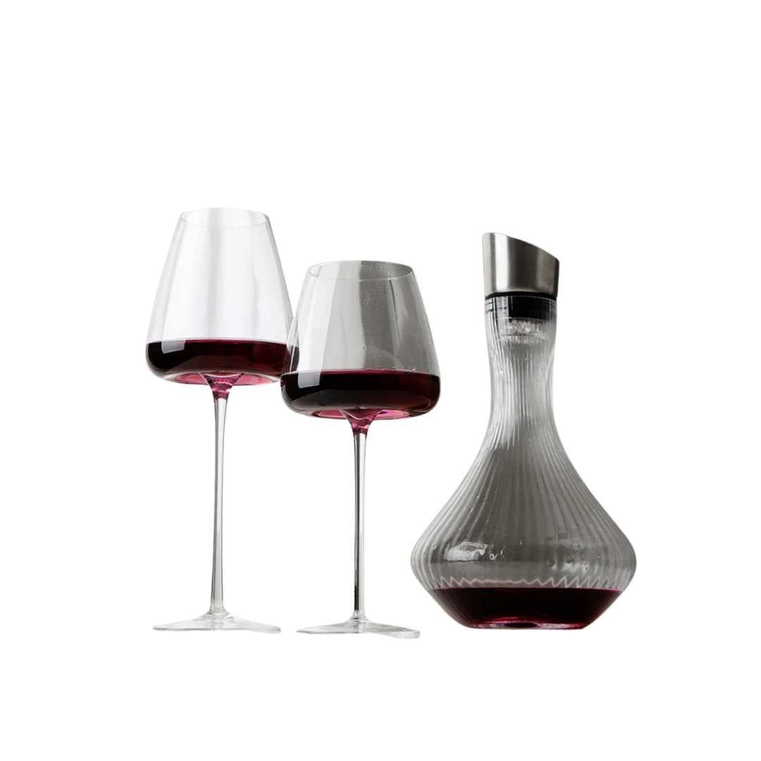 Novita Casa - Handcrafted Crystal Wine Glasses - Novita Casa