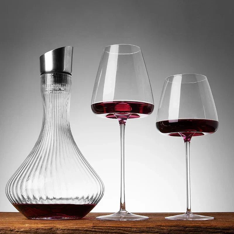 Novita Casa - Handcrafted Crystal Wine Glasses - Novita Casa