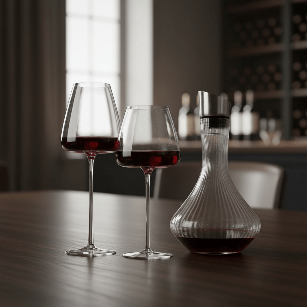 Novita Casa - Handcrafted Crystal Wine Glasses - Novita Casa