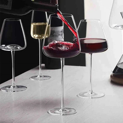 Novita Casa - Handcrafted Crystal Wine Glasses - Novita Casa
