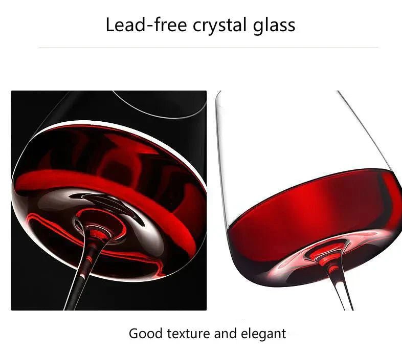 Novita Casa - Handcrafted Crystal Wine Glasses - Novita Casa