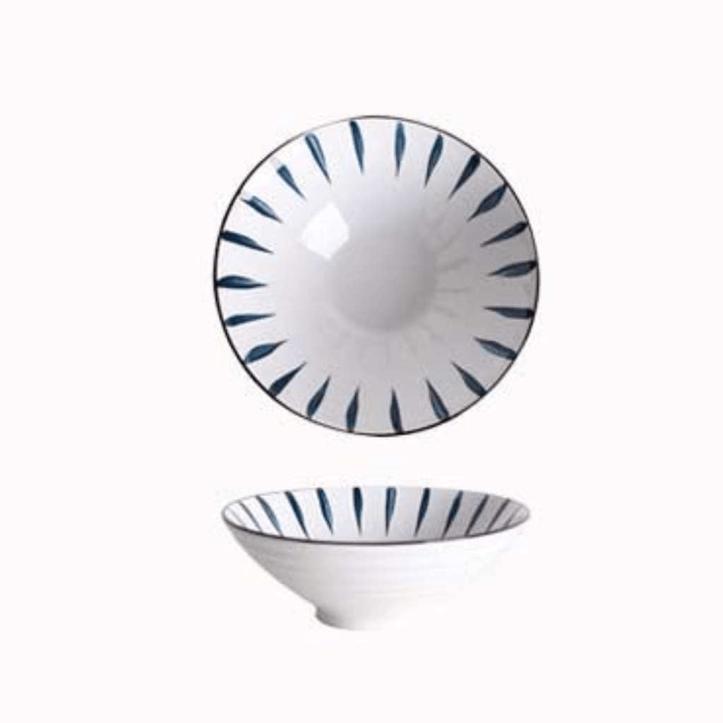 Novita Casa - Japanese Navy Ceramic Bowl Set - Novita Casa