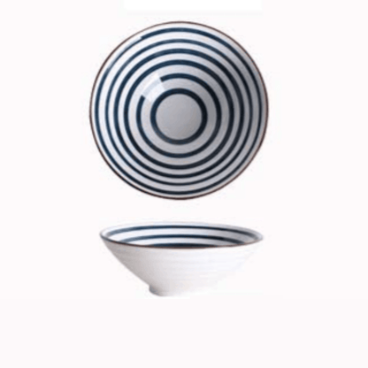 Novita Casa - Japanese Navy Ceramic Bowl Set - Novita Casa