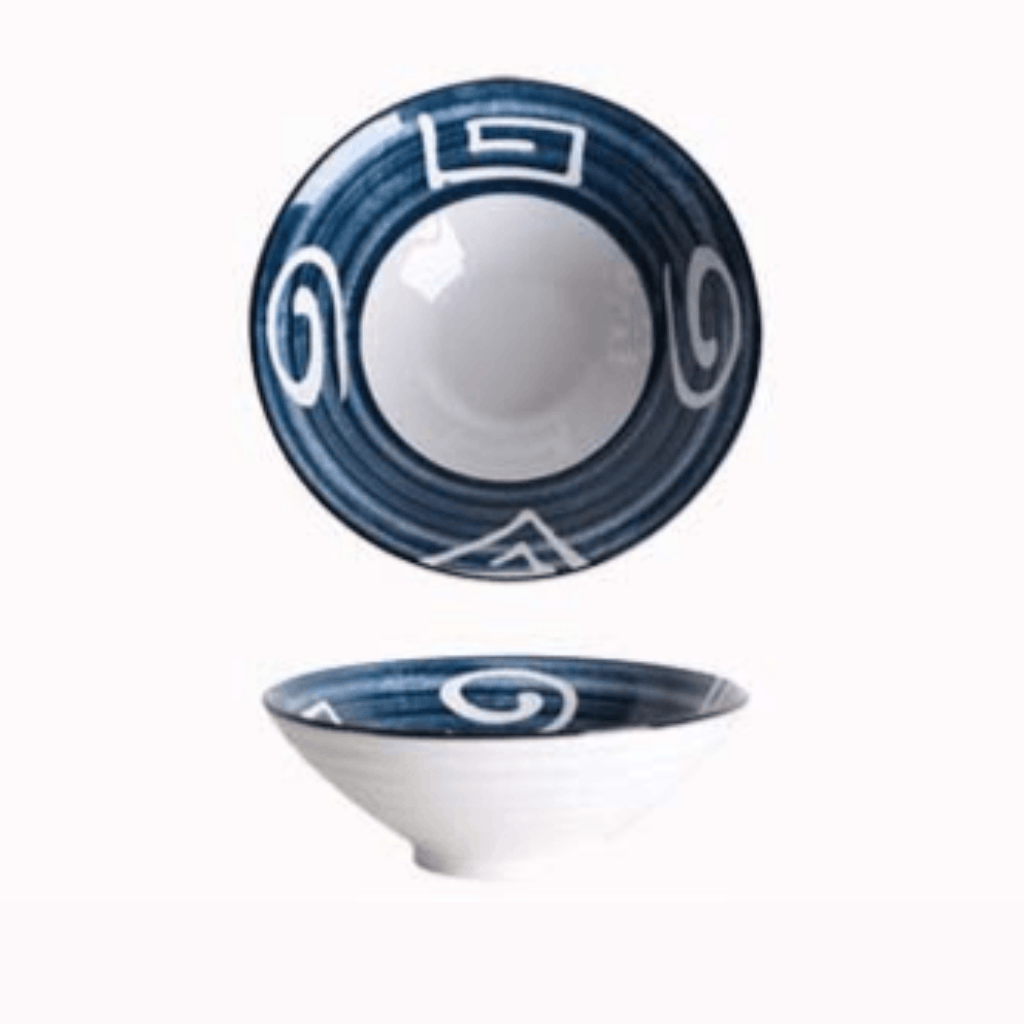 Novita Casa - Japanese Navy Ceramic Bowl Set - Novita Casa