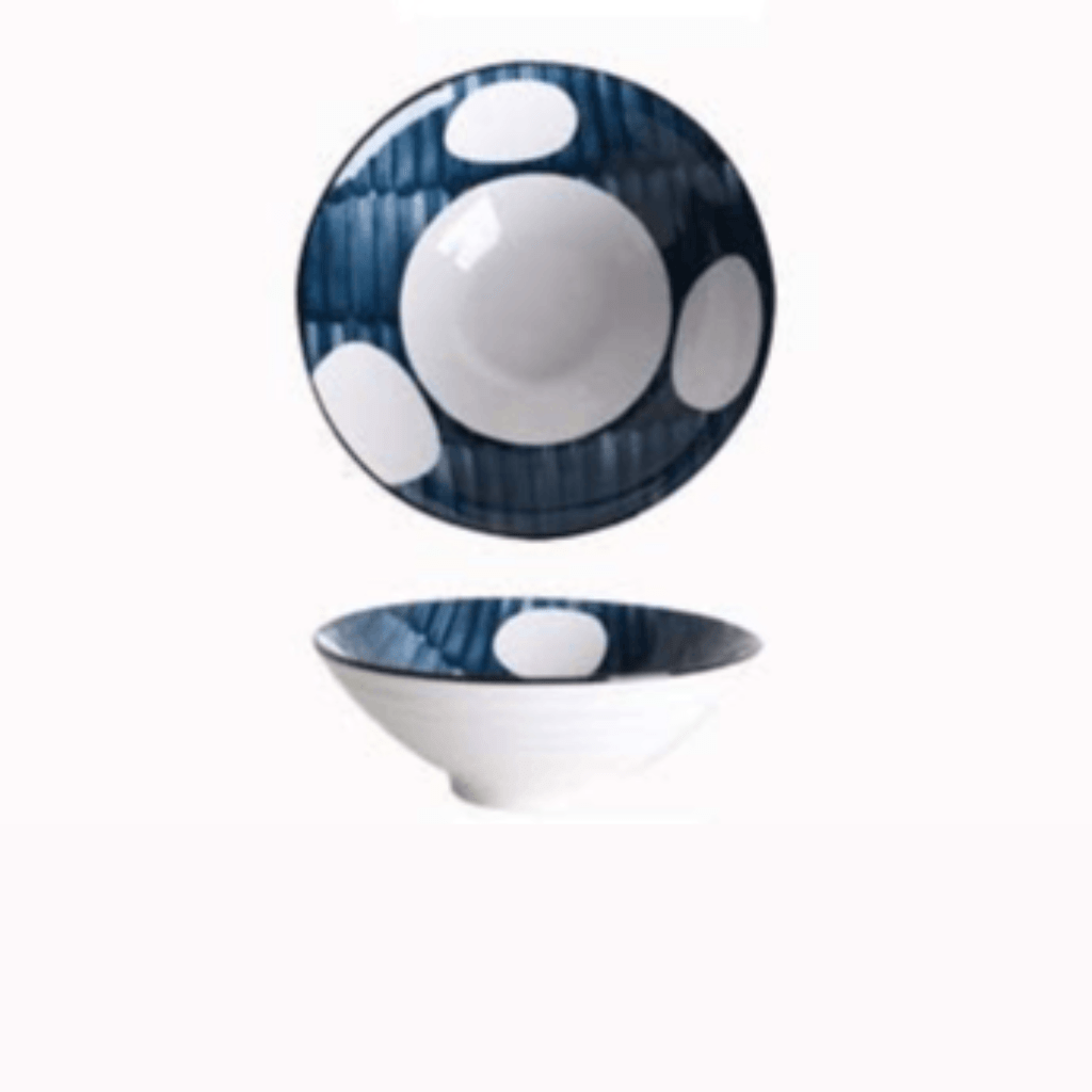 Novita Casa - Japanese Navy Ceramic Bowl Set - Novita Casa