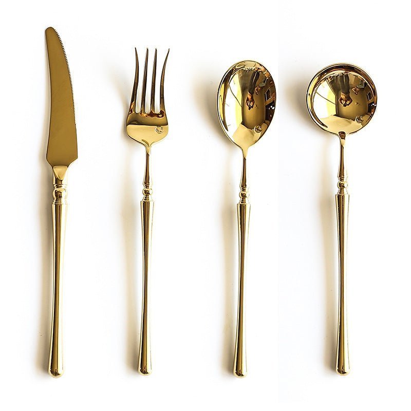 Novita Casa – Luxury Gold - Plated Cutlery Set - Novita Casa
