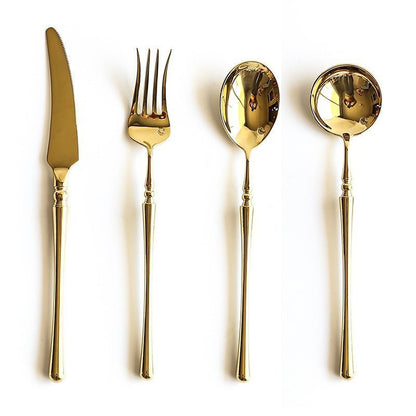 Novita Casa – Luxury Gold - Plated Cutlery Set - Novita Casa