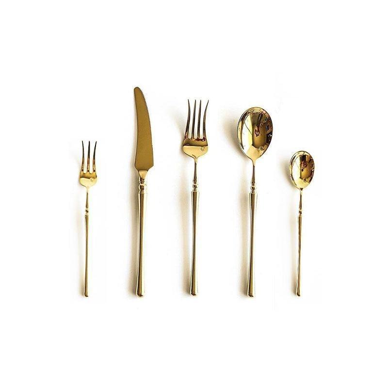 Novita Casa – Luxury Gold - Plated Cutlery Set - Novita Casa