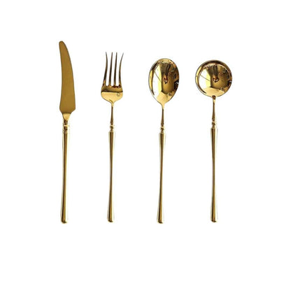 Novita Casa – Luxury Gold - Plated Cutlery Set - Novita Casa
