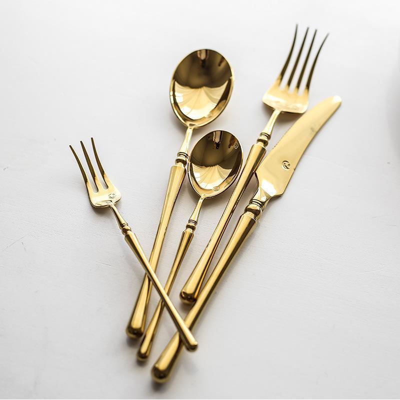 Novita Casa – Luxury Gold - Plated Cutlery Set - Novita Casa