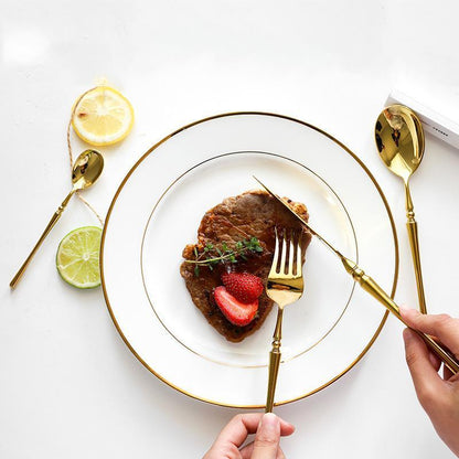 Novita Casa – Luxury Gold - Plated Cutlery Set - Novita Casa