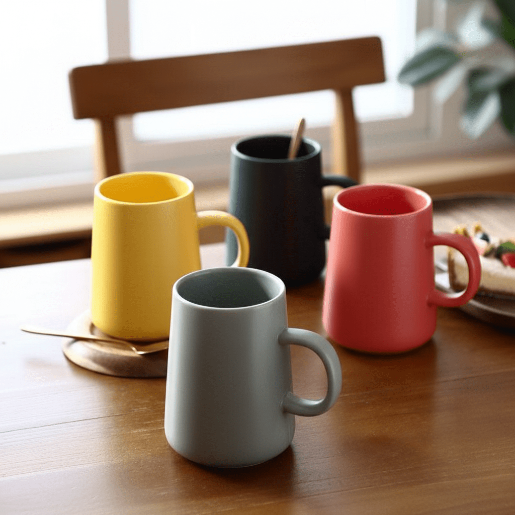 Novita Casa - Matte Macaron Volcano Mug - Novita Casa