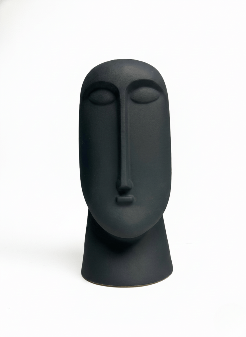 Novita Casa - Modern Abstract Face Ceramic Vase - Novita Casa