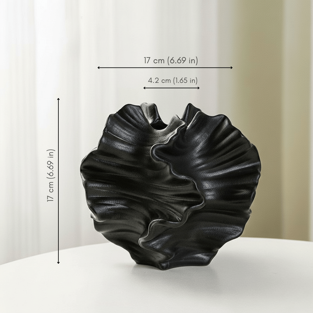 Novita Casa - Modern Frosted Ceramic Vase - Novita Casa