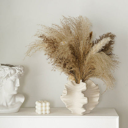 Novita Casa - Modern Frosted Ceramic Vase - Novita Casa