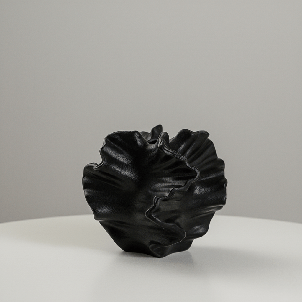 Novita Casa - Modern Frosted Ceramic Vase - Novita Casa