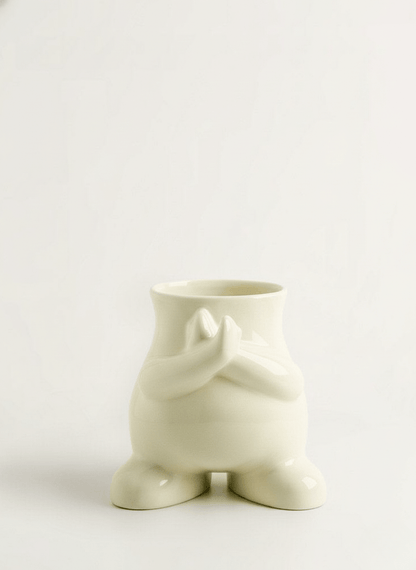Novita Casa - Modern Monochrome Ceramic Vase - Novita Casa