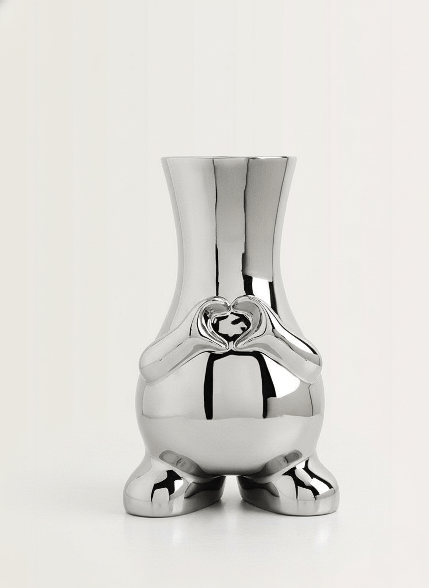 Novita Casa - Modern Monochrome Ceramic Vase - Novita Casa