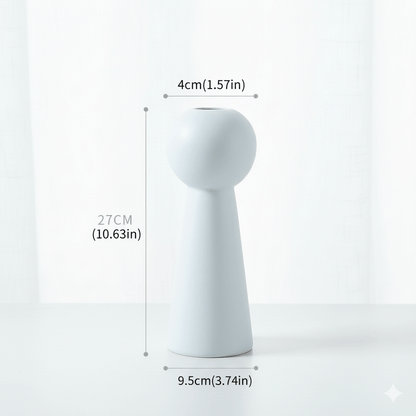 Novita Casa - Modern Pastel Ceramic Vase Set - Novita Casa