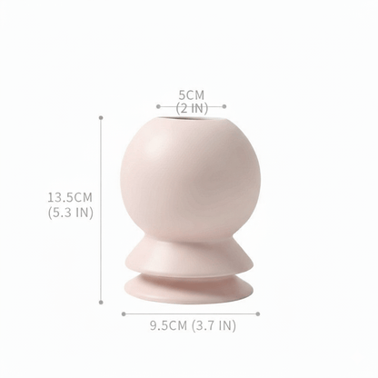 Novita Casa - Modern Pastel Ceramic Vase Set - Novita Casa