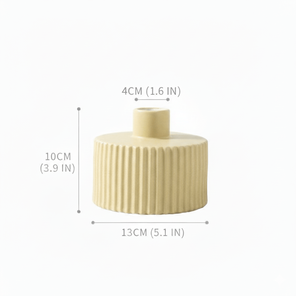 Novita Casa - Modern Pastel Ceramic Vase Set - Novita Casa