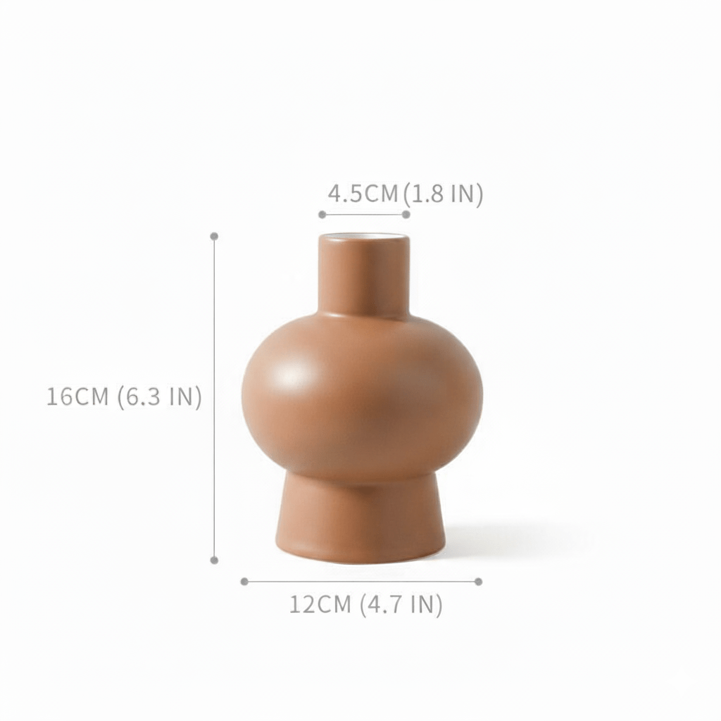 Novita Casa - Modern Pastel Ceramic Vase Set - Novita Casa