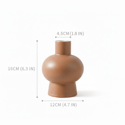 Novita Casa - Modern Pastel Ceramic Vase Set - Novita Casa