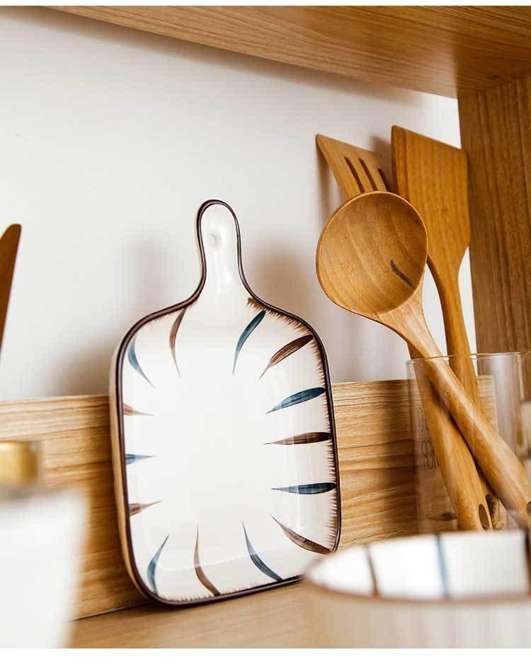 Novita Casa - Modern Striped Ceramic Tableware - Novita Casa