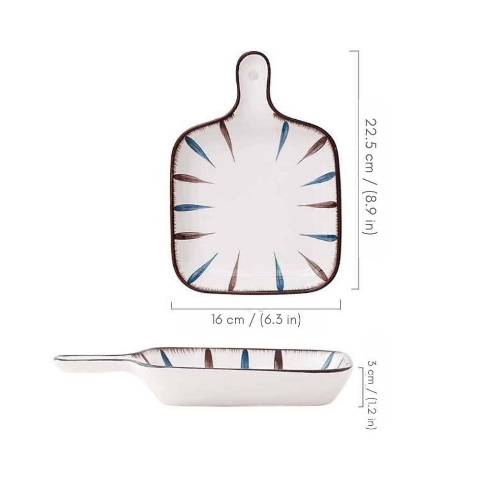 Novita Casa - Modern Striped Ceramic Tableware - Novita Casa