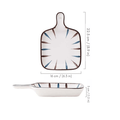 Novita Casa - Modern Striped Ceramic Tableware - Novita Casa