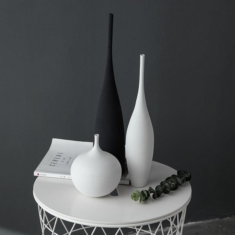 Novita Casa - Modern Tall Ceramic Vase Decor - Novita Casa