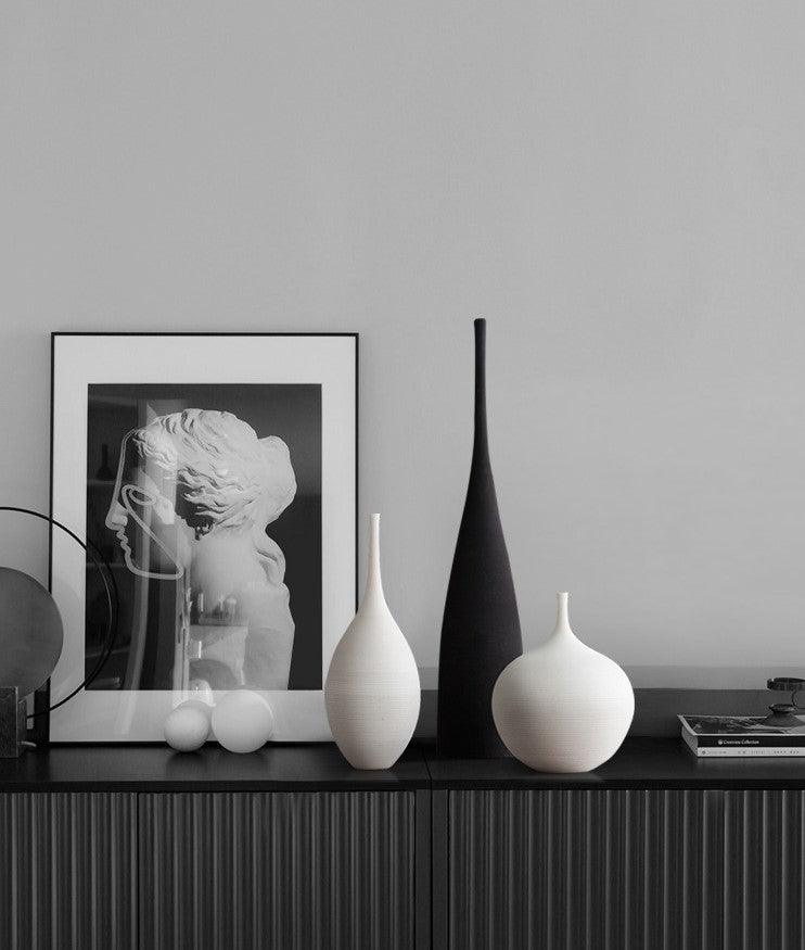 Novita Casa - Modern Tall Ceramic Vase Decor - Novita Casa