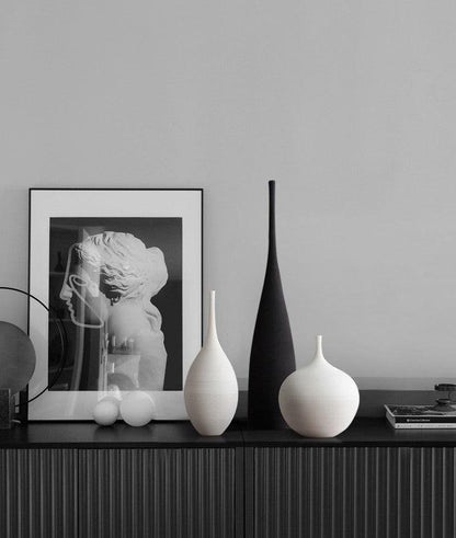 Novita Casa - Modern Tall Ceramic Vase Decor - Novita Casa