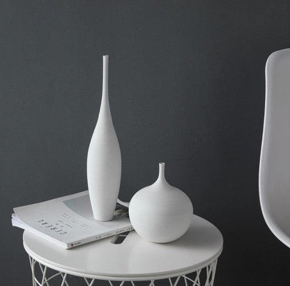 Novita Casa - Modern Tall Ceramic Vase Decor - Novita Casa