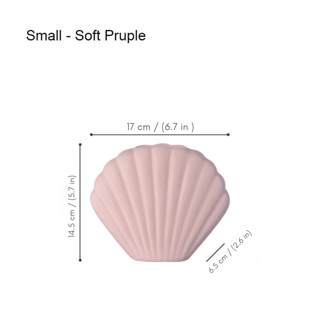 Novita Casa - Morandi Shell Ceramic Vase - Novita Casa