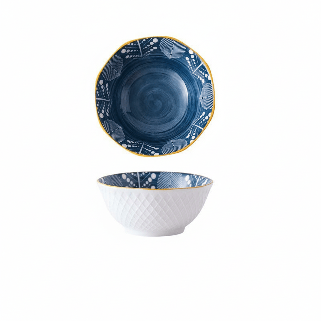 Novita Casa - Stylish Ceramic Patterned Bowl - Novita Casa