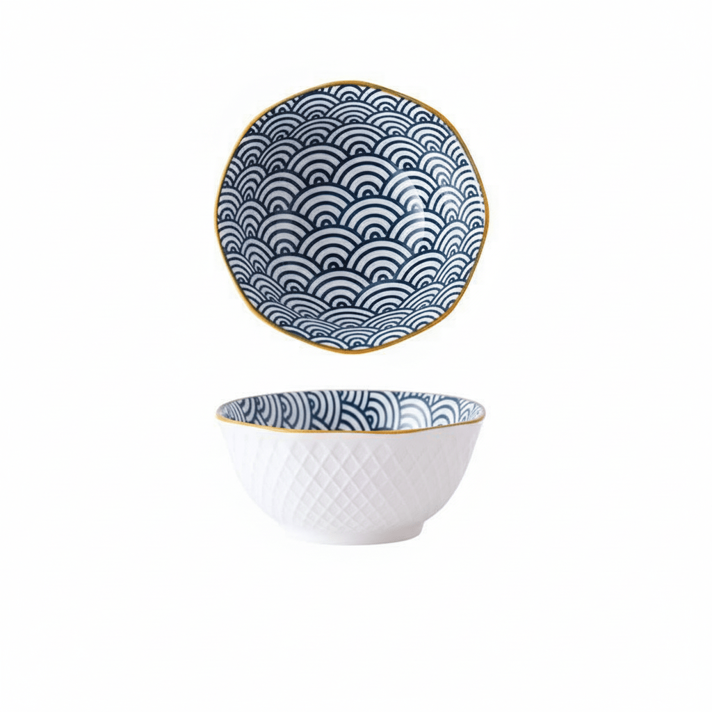 Novita Casa - Stylish Ceramic Patterned Bowl - Novita Casa